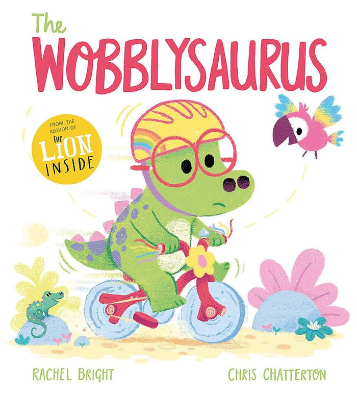 The wobblysaurus by Rachel Bright - Paperback cover