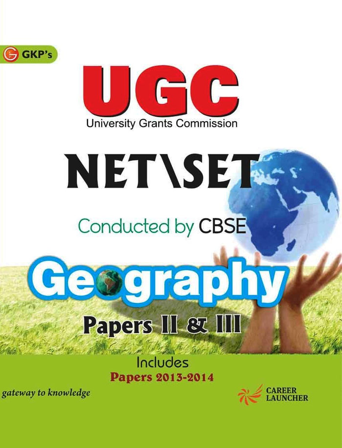 UGC NET/SET Geography Paper II & III (Includes 2013-2014) (Old Edition) by GKP - Paperback cover