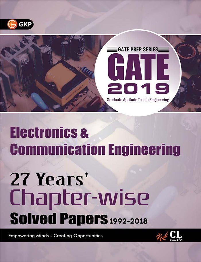 Gate Electronics & Communication Engg 2019 by GKP - Paperback cover