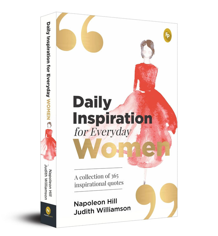 Daily Inspiration For Everyday Women: A collection of 365 inspirational quotes by Napoleon Hill - Paperback cover