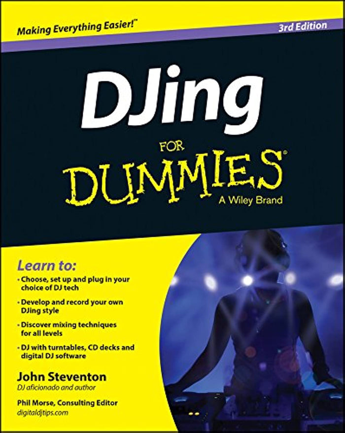 DJing For Dummies by John Steventon - Paperback cover