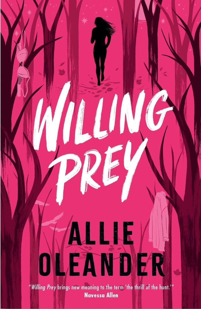 Willing Prey by Allie Oleander - Paperback cover