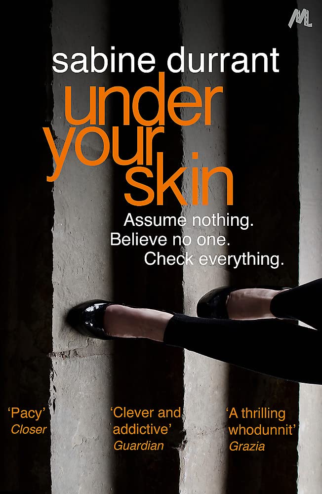 Under Your Skin by Sabine Durrant - Paperback cover