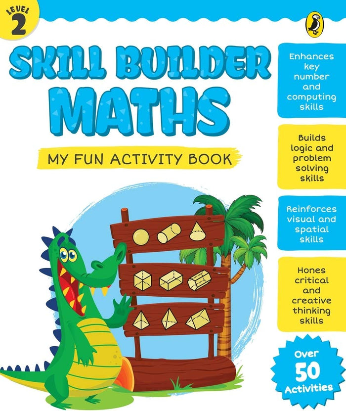 Skill Builder Maths Level 2 by Penguin India - Paperback cover