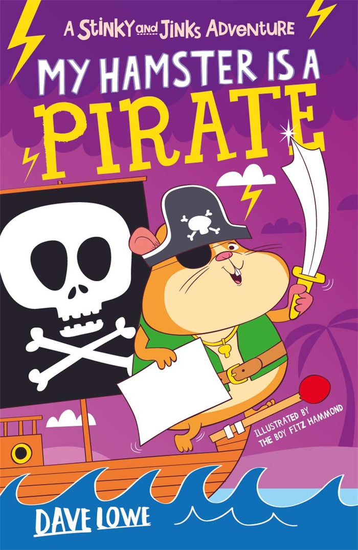 My Hamster Is A Pirate by Dave Lowe - Paperback cover
