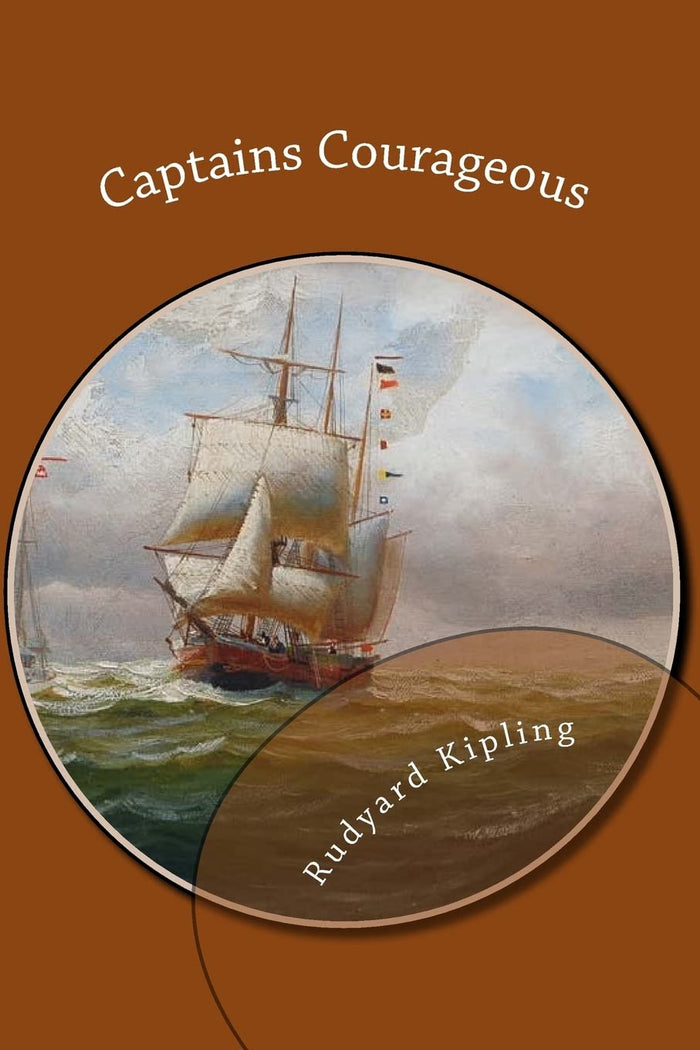 Captains Courageous by Rudyard Kipling - Paperback cover