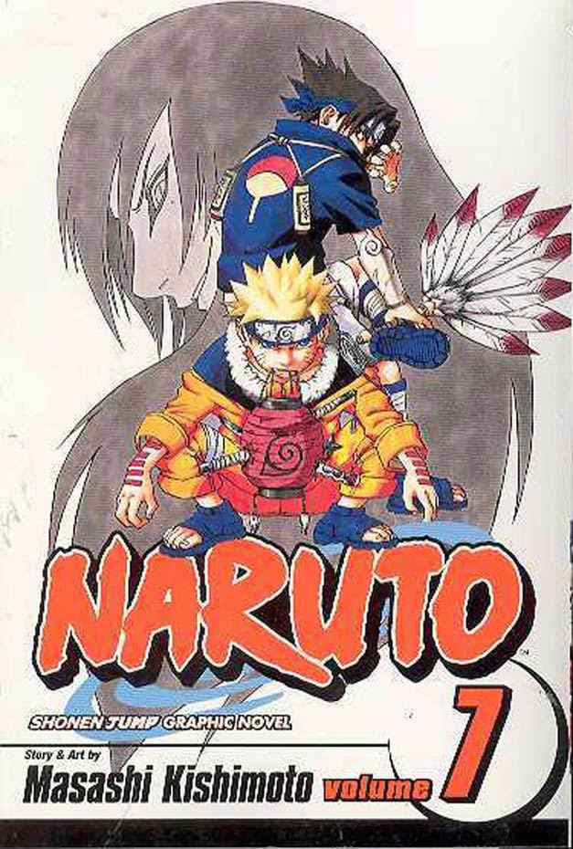 Naruto: Volume 7 by Masashi Kishimoto - Paperback cover