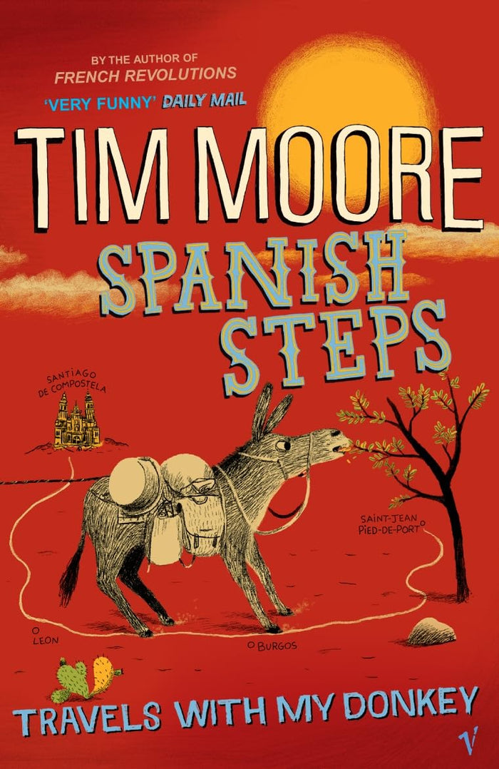 Spanish Steps by Tim Moore - Paperback cover