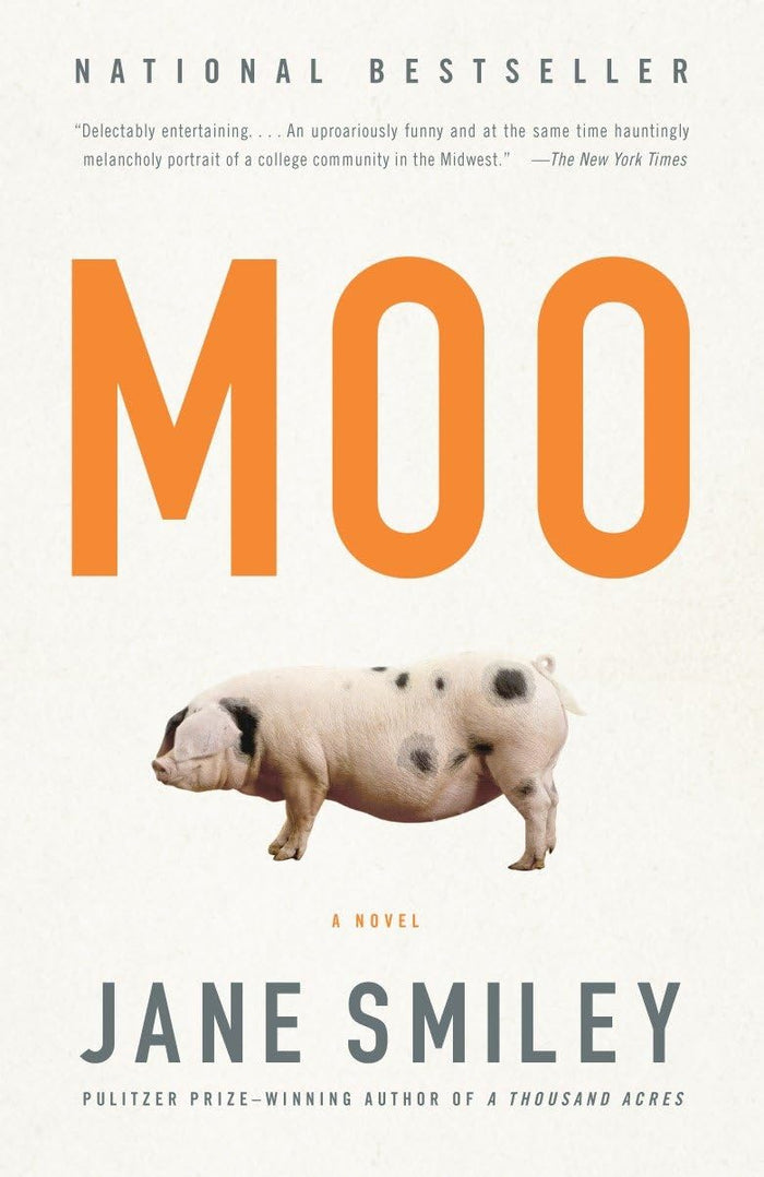 Moo by Jane Smiley - Paperback cover