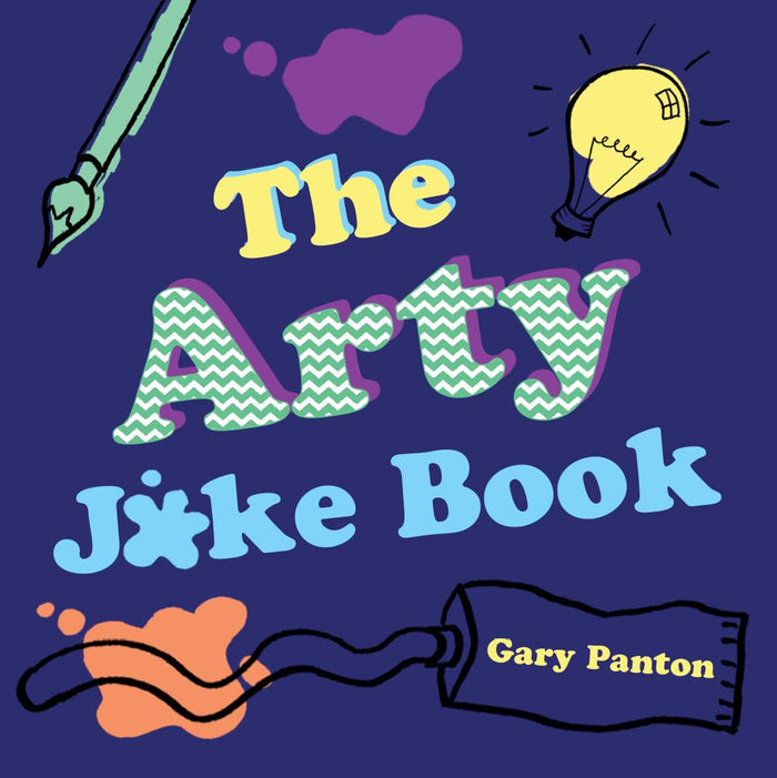 The Arty Joke Book /anglais by Panton Gary - Paperback cover