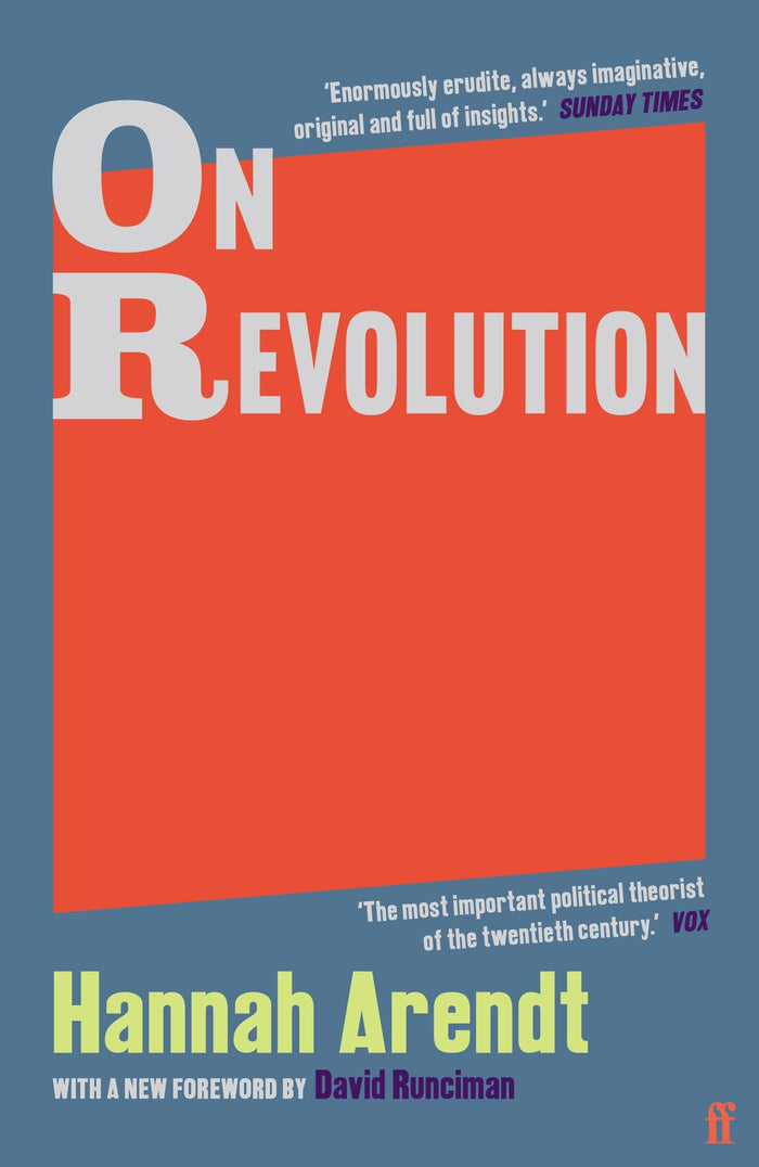 On Revolution by Hannah Arendt - Paperback cover