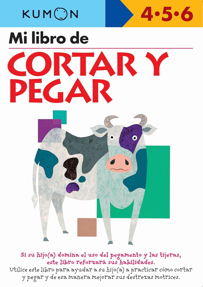 Mi Libro de Cortar Y Pegar (Spanish Edition) (Kumon Workbooks: Basic Skills) - Paperback cover