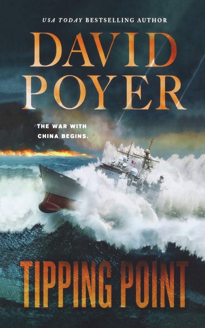 Tipping Point: The War with China - The First Salvo (Dan Lenson Novels, 15) by David Poyer - Paperback cover