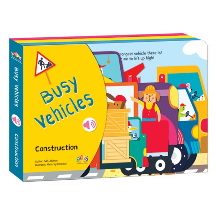Construction (Busy Vehicles) by S&s Alliance - Hardcover cover