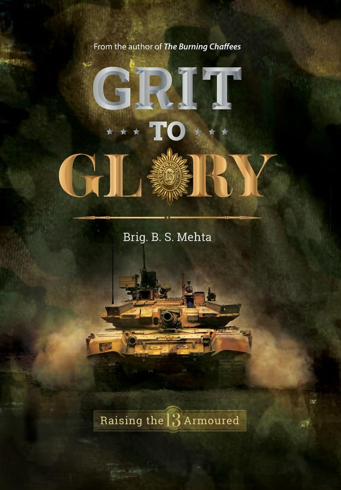 Grit To Glory by Brig B.S. Mehta - Hardcover cover