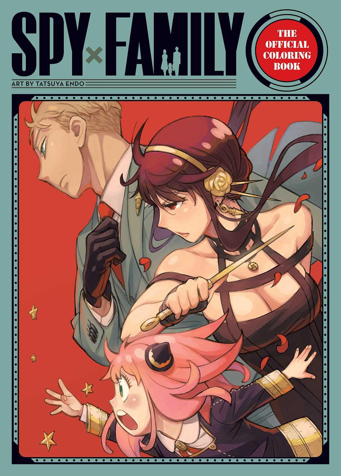 Spy x Family: The Official Coloring Book by Tatsuya Endo - Paperback cover