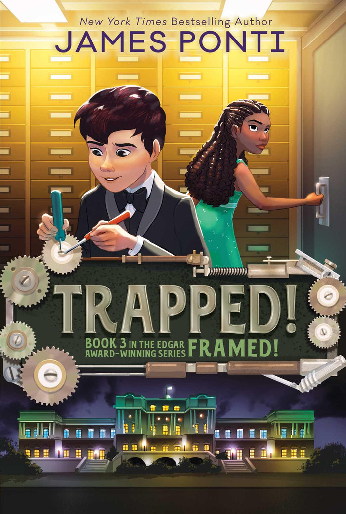 Trapped! (Framed!) by James Ponti - Paperback cover