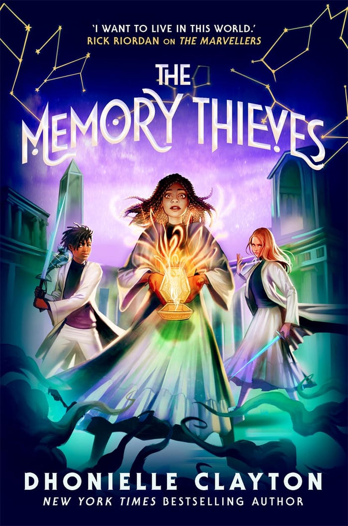 The Memory Thieves (The Marvellers 2): sequel to the magical fantasy adventure! by Dhonielle Clayton - Paperback cover
