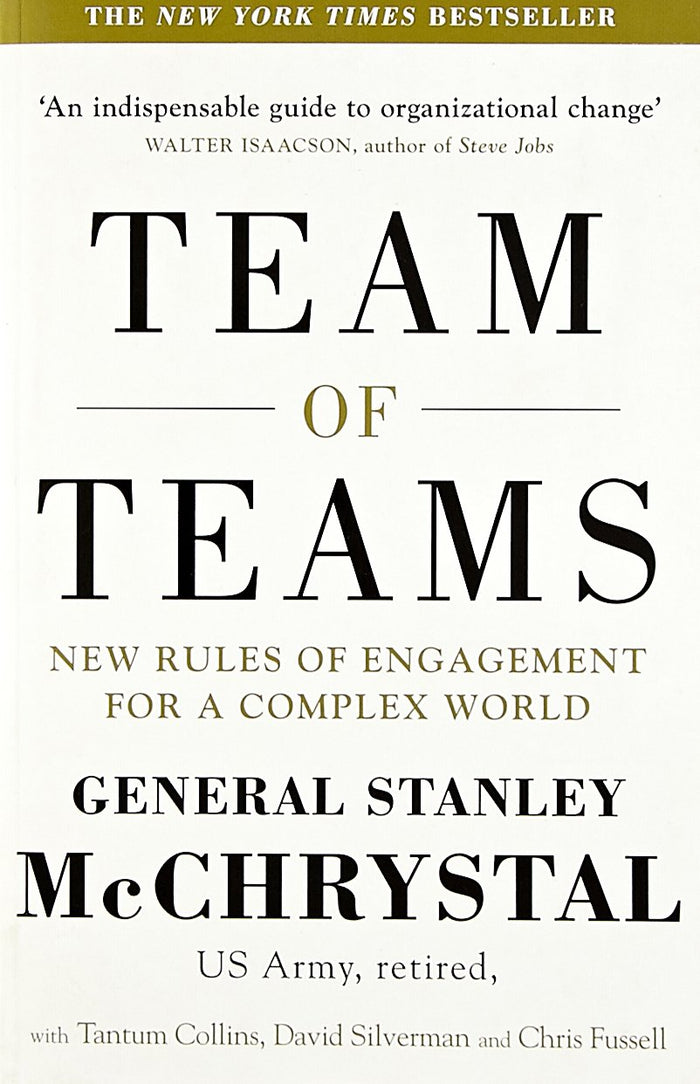 Team of Teams by Stanley McChrystal - Paperback cover