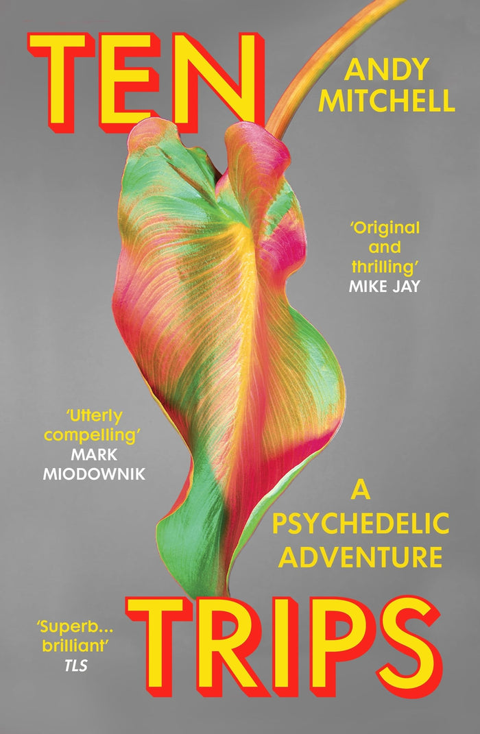 Ten Trips: A Psychedelic Adventure by Andy Mitchell - Paperback cover