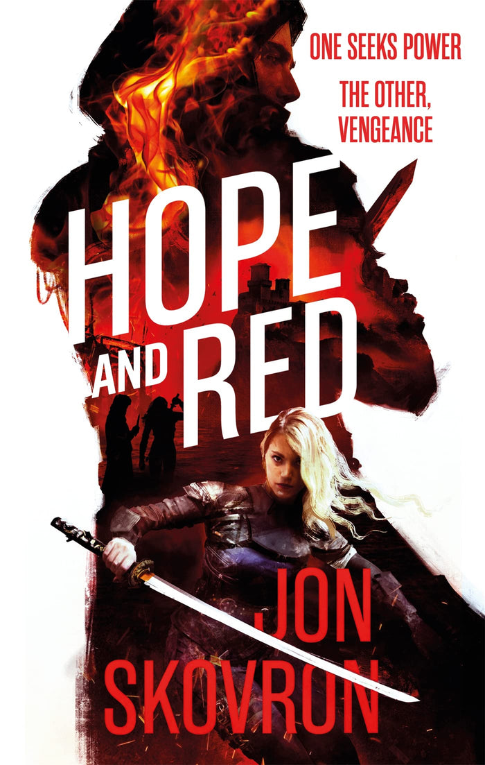 Hope and Red (Empire of Storms) by Jon Skovron - Paperback cover