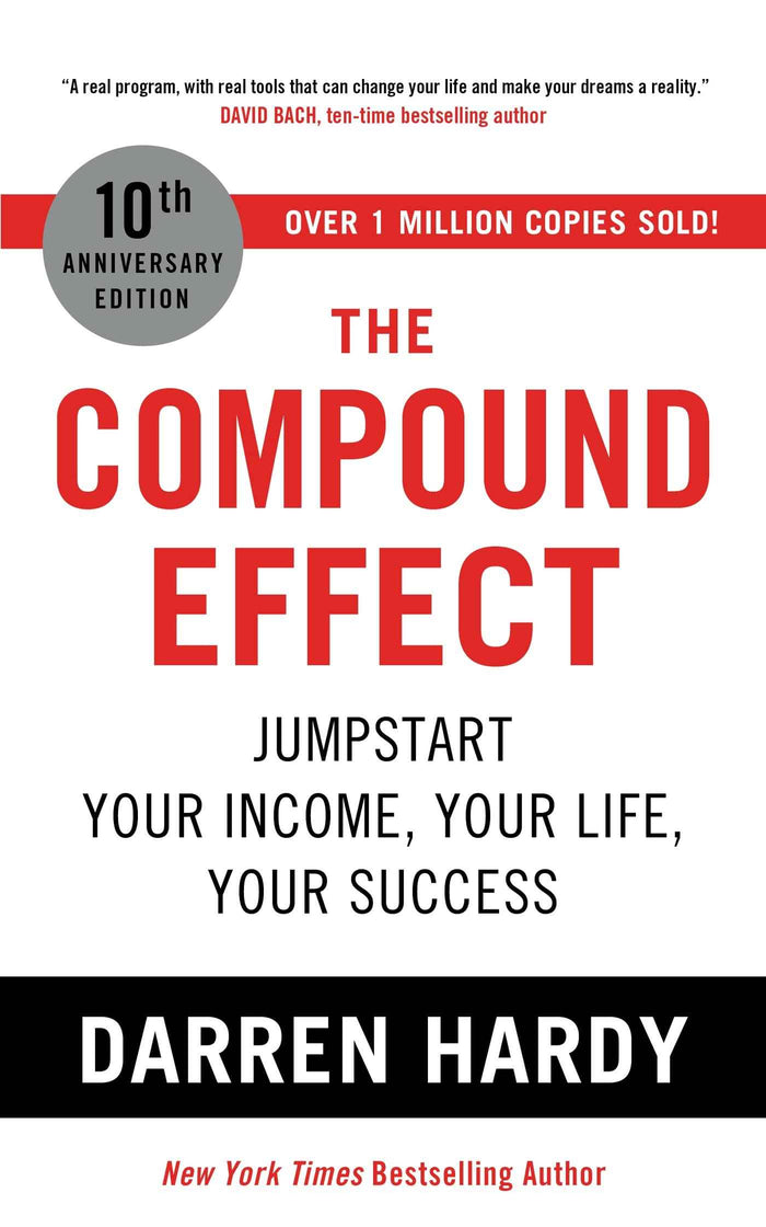 Front cover of the book 'The Compound Effect' by Darren Hardy.