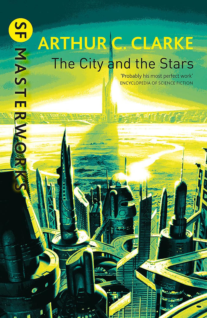 The City and the Stars by Arthur C. Clarke - Paperback cover