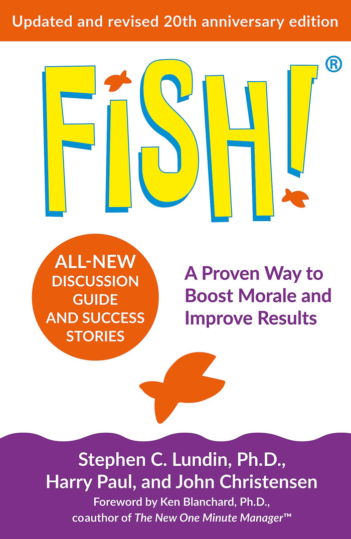 Fish!: 20th Anniversary Edition by Stephen C. Lundin - Paperback cover