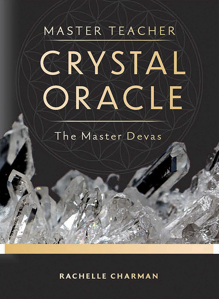 Master Teacher Crystal Oracle: Super cystals that empower (Rockpool Oracle) by Rachelle Charman - Cards cover