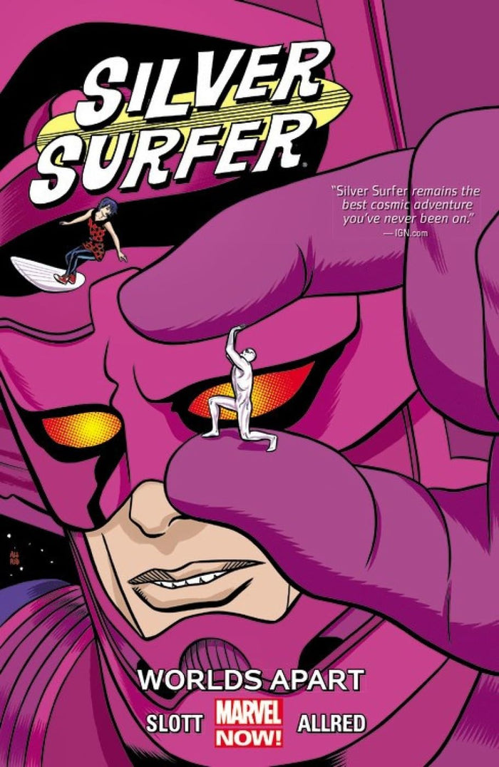 Worlds Apart Marvel Now: Worlds Apart (Marvel Now!) (Silver Surfer, 2) by Dan Slott - Paperback cover