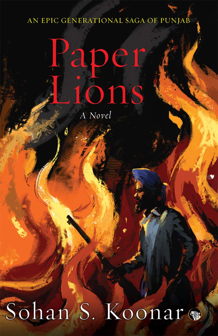 Paper Lions: A Novel by Sohan S. Koonar - Paperback cover