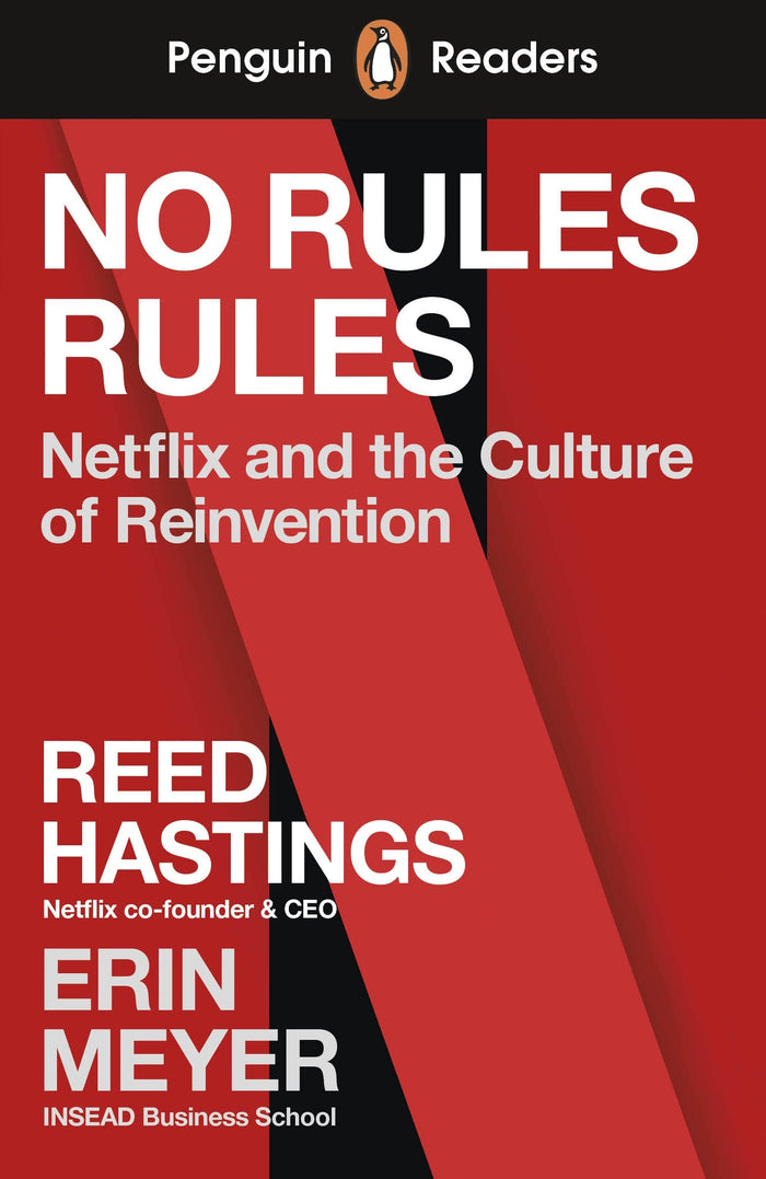 Penguin Readers Level 4: No Rules (ELT Graded Reader) by Reed Hastings - Paperback cover