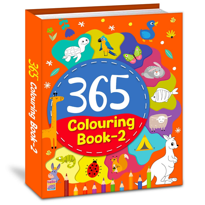 365 Colouring Book-2 - Paperback cover