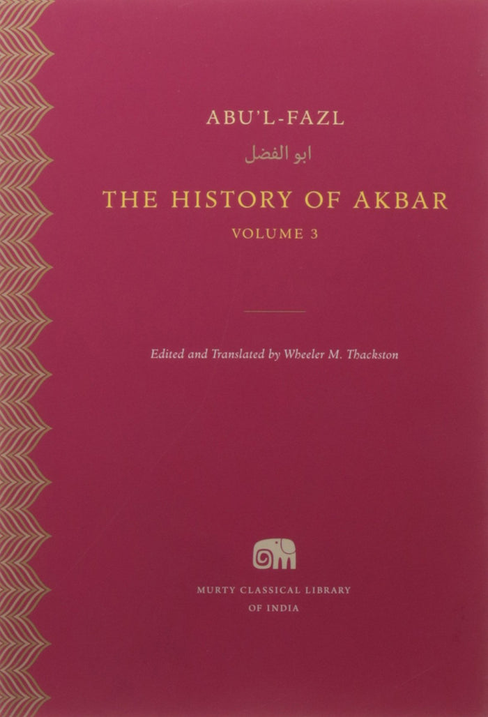 The History of Akbar Vol 3 by Abu al-Fazal ibn Mubarak - Paperback cover