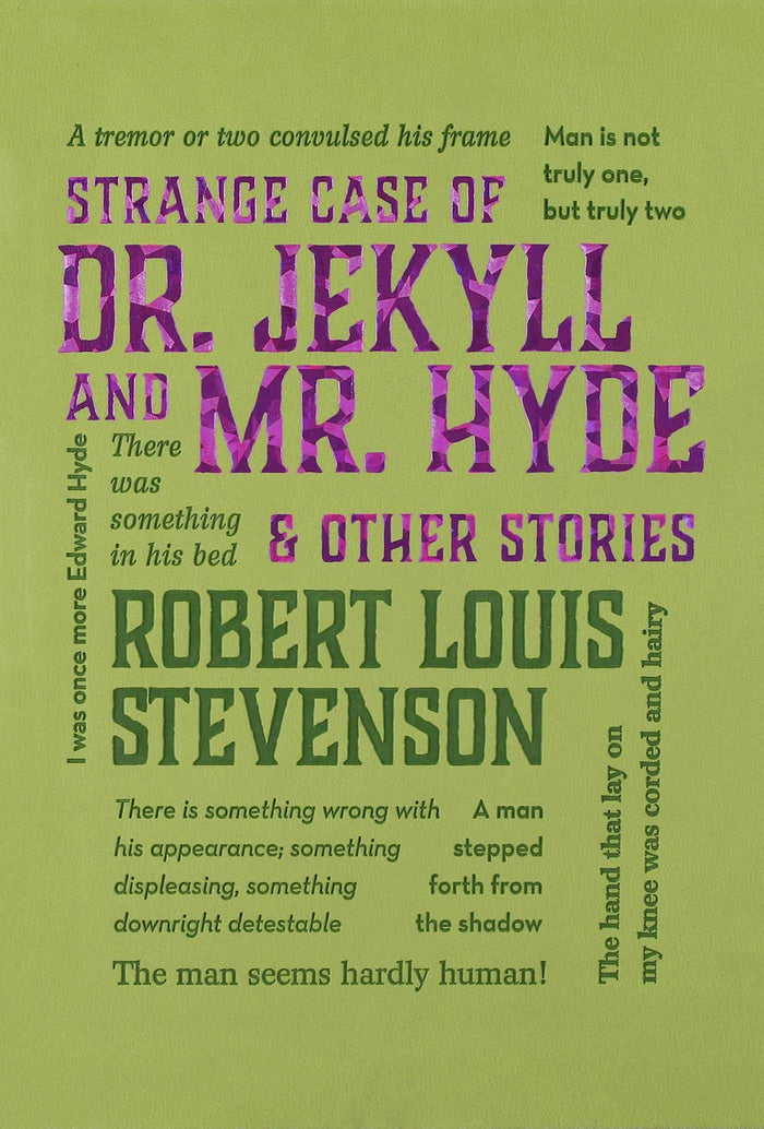 Strange Case of Dr. Jekyll and Mr. Hyde & Other Stories (Word Cloud Classics) by Robert Louis Stevenson - Paperback cover