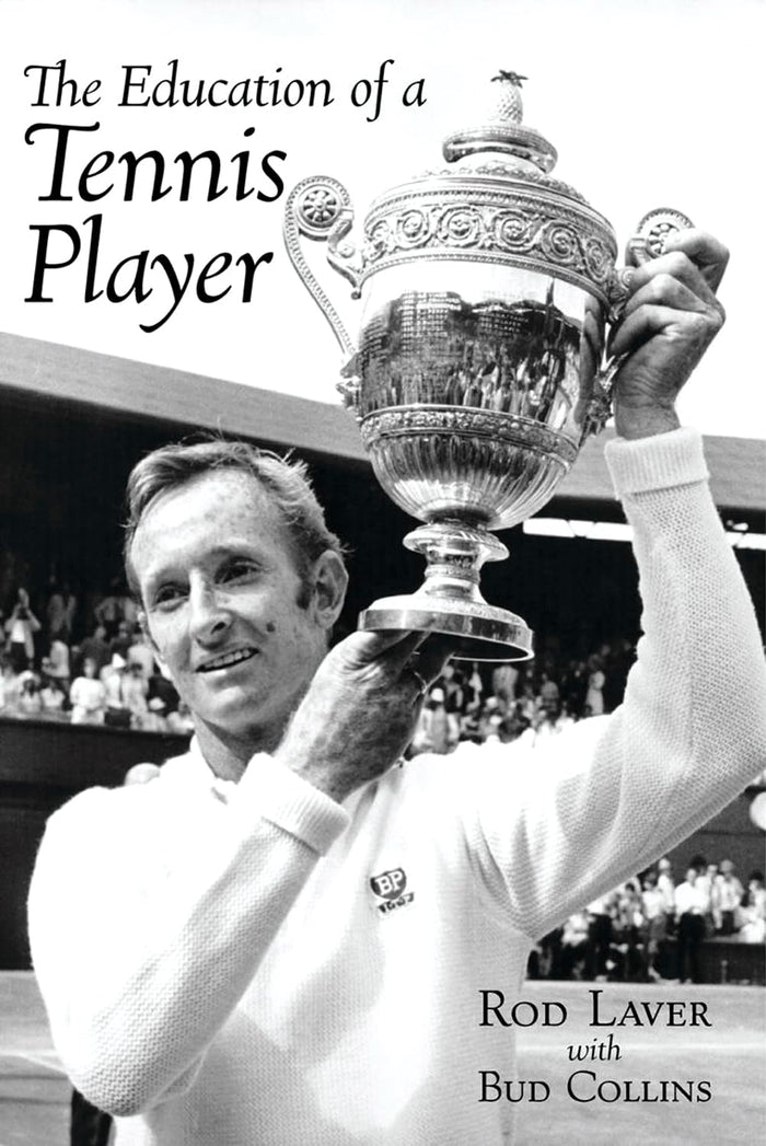 The Education of a Tennis Player by Rod Laver - Paperback cover