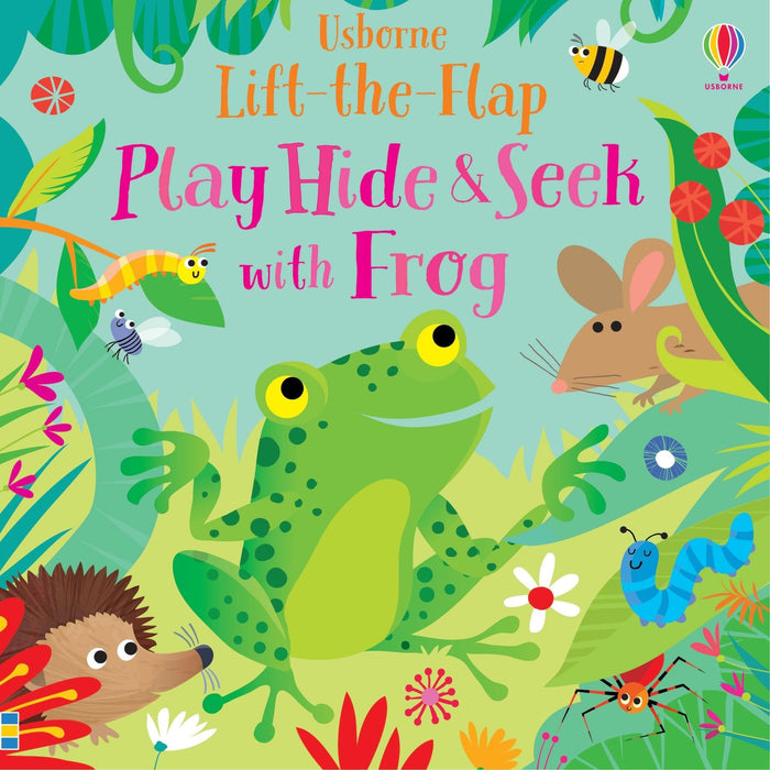 Play Hide and Seek with Frog by Sam Taplin - Board Book cover