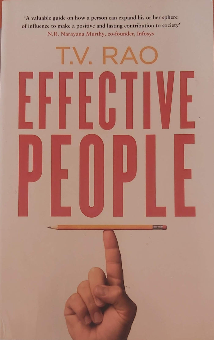 Effective People by T.V. Rao - Paperback cover