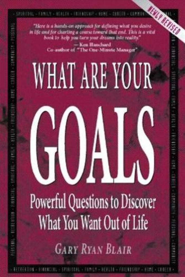 What are Your Goals by Gary Ryan Blair - Paperback cover