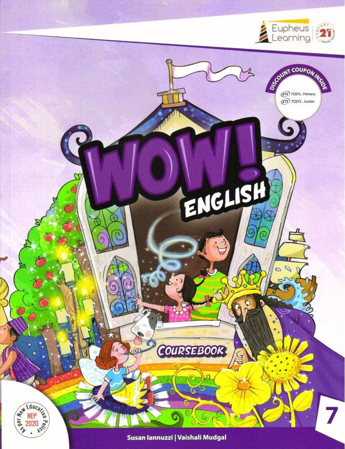 Wow English Coursebook 7 by Eupheue Learning - Book cover