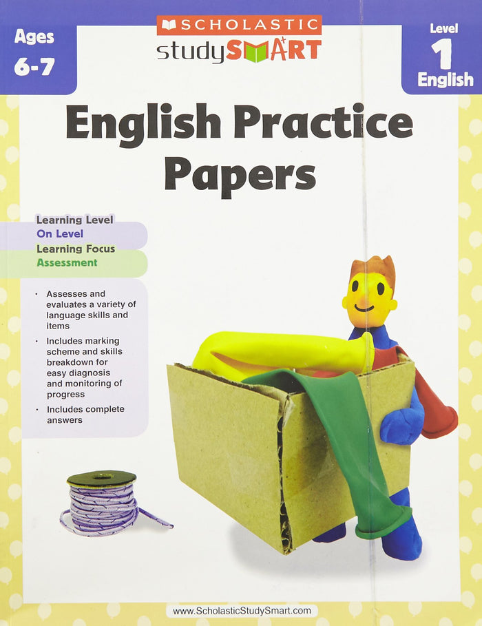 Sss English Practice Papers 1 - Paperback cover