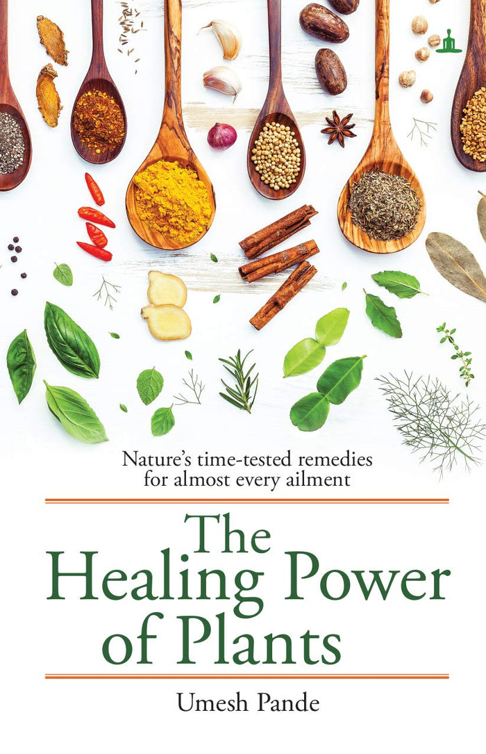 Front cover of the book 'YOGI IMPRESSIONS The Healing Power of Plants' by Umesh Pande.