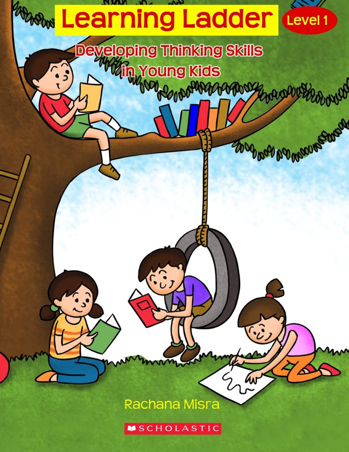 Learning Ladder Level#01 Developing Thinking Skills in Young Kids by Rachna Misra - Paperback cover
