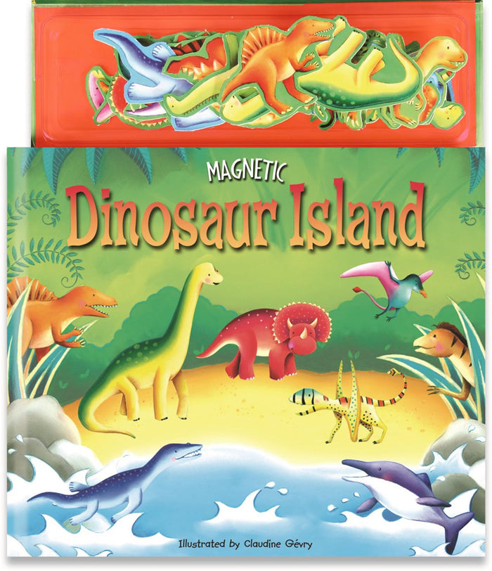 Two Windmills Limited Magnetic Dinosaur Island (Magnetic Play Learn). by Oakley Graham - Hardcover cover