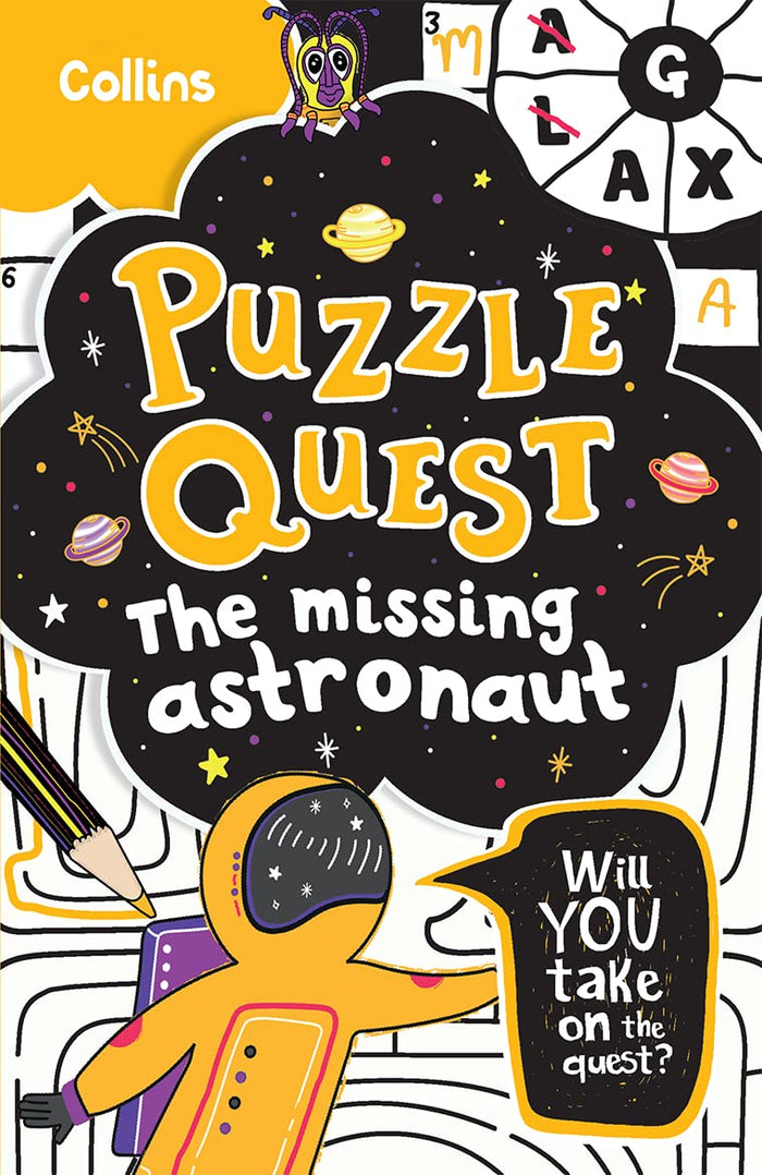 The Missing Astronaut (Puzzle Quest) by Collins Kids - Paperback cover