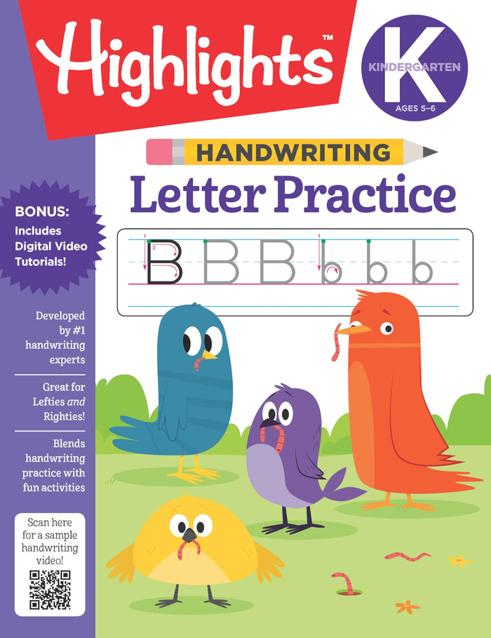 Handwriting: Letter Practice (Highlights Handwriting Practice Pads) by creator - Paperback cover