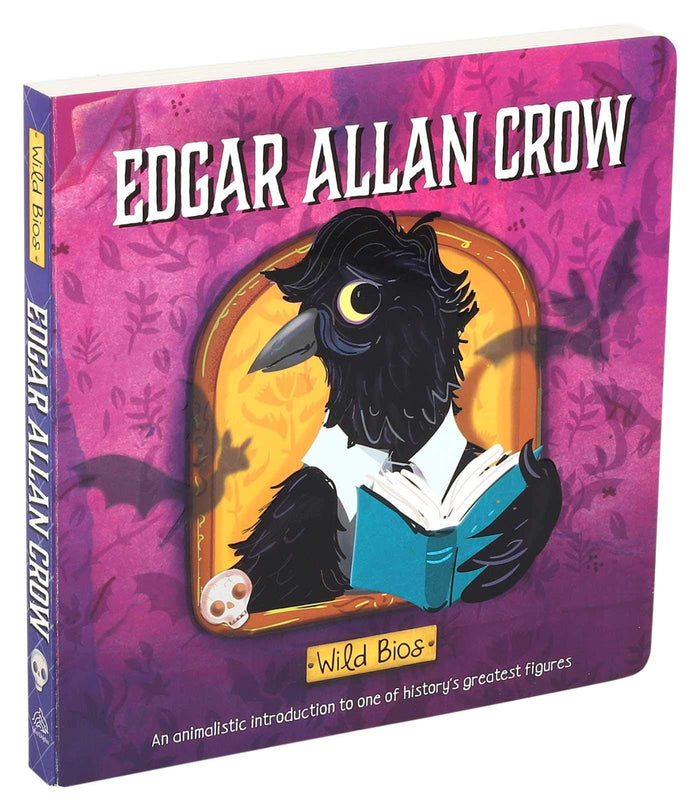 Wild Bios: Edgar Allan Crow by Courtney Acampora - Board Book cover