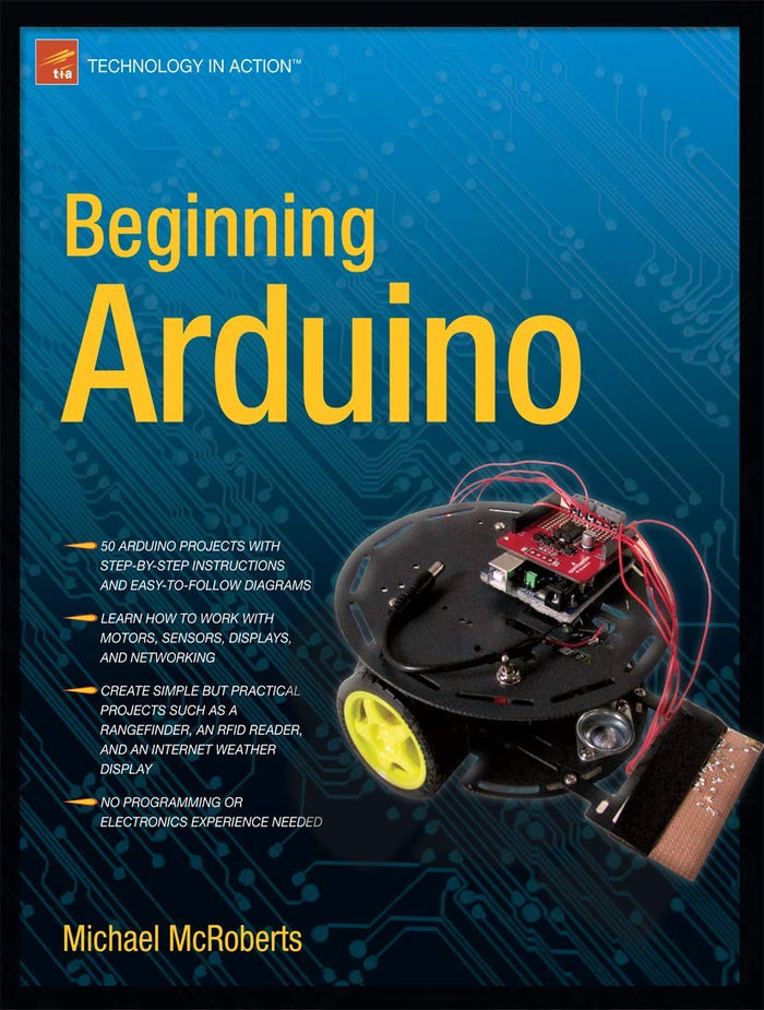 Beginning Arduino by Michael McRoberts - Paperback cover