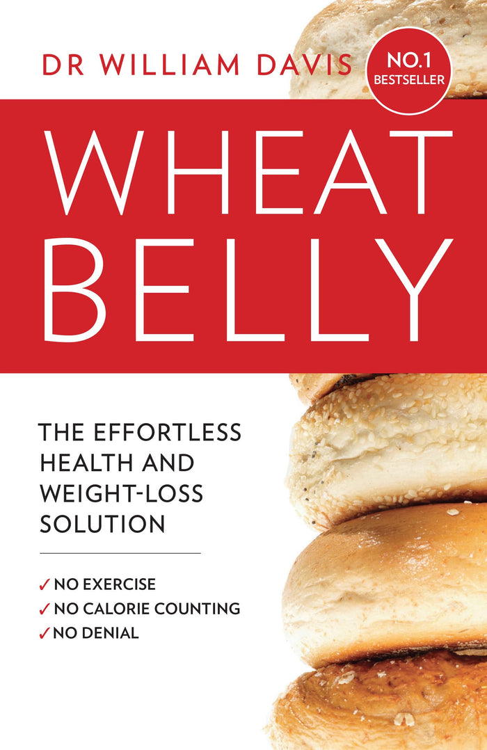 Wheat Belly Plan by William Davis - Paperback cover