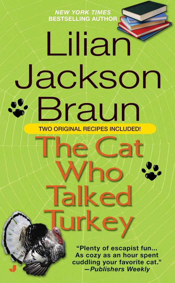 The Cat Who Talked Turkey by Lilian Jackson Braun - Mass Market Paperback cover